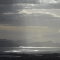 Picture of San Francisco Bay sky effect